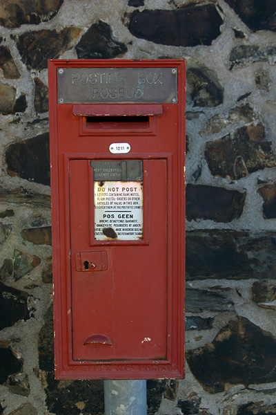 Castle mailbox