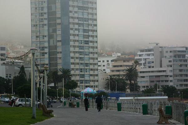 Seapoint in fog