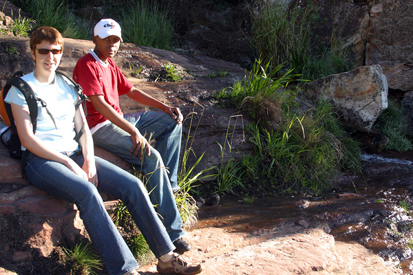 Enjoying the scenery