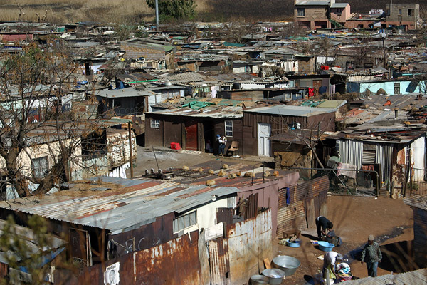 Shanty houses