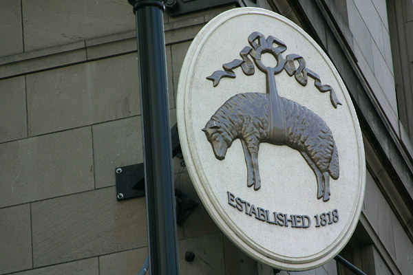 Hanging sheep