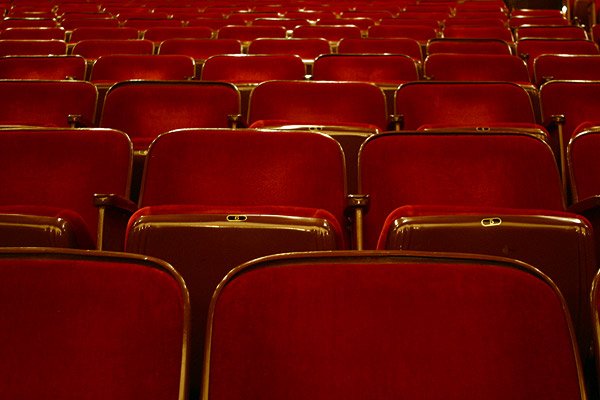 Waiting for the audience