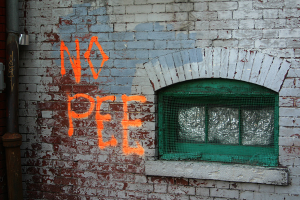 No pee